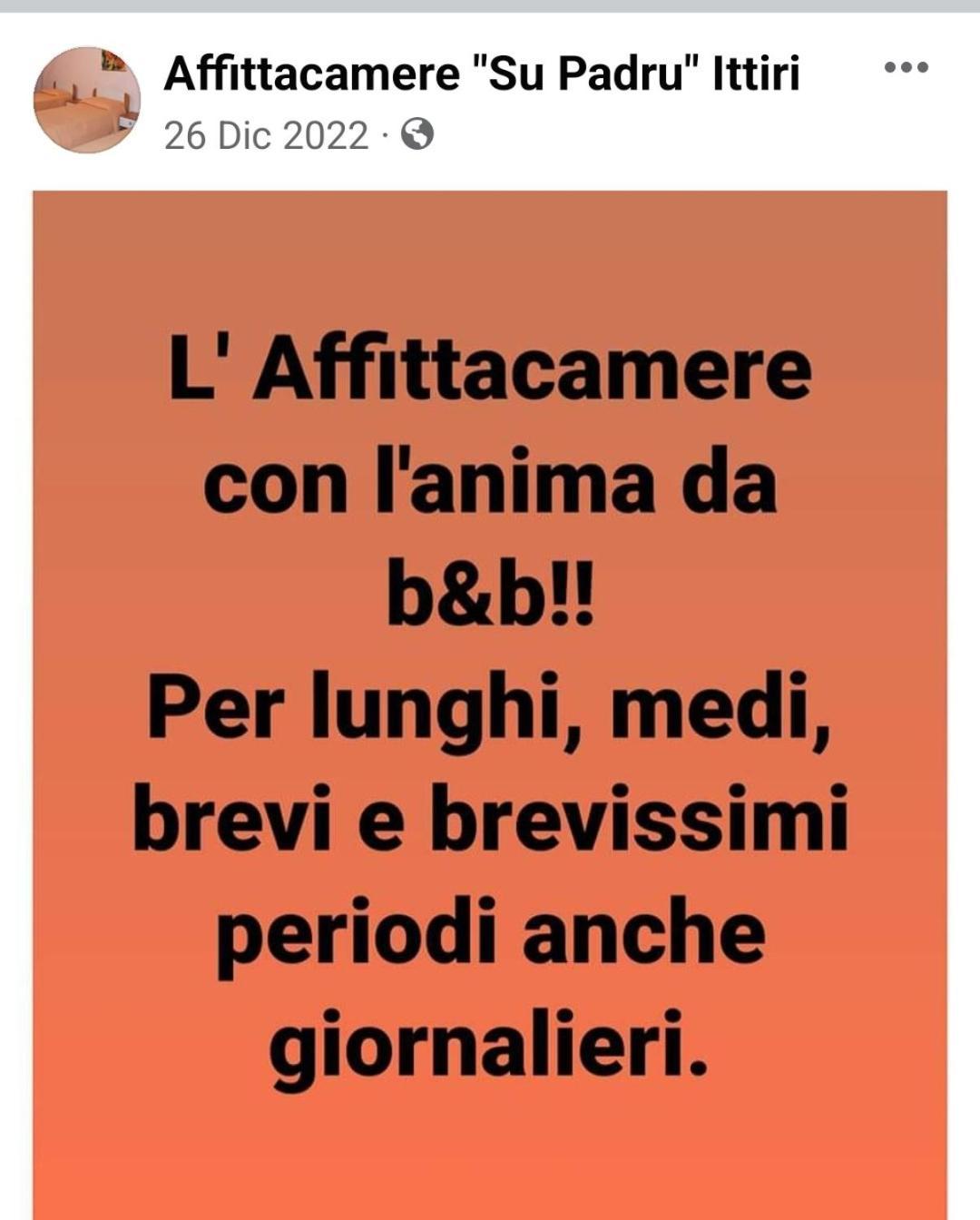 Affittacamere Su Padru Ittiri Chambre photo
